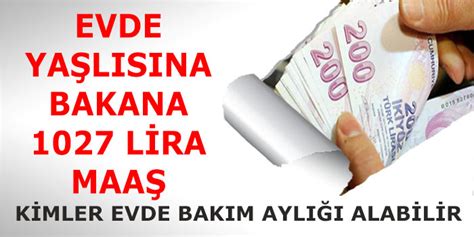 Evde torun bakana maaş